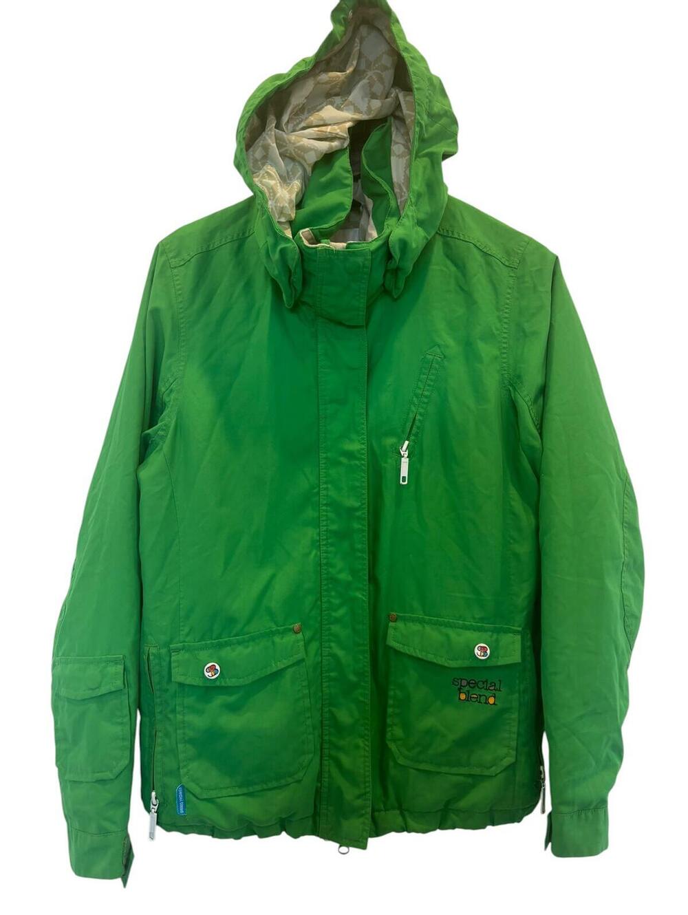 VINTAGE! Special Blend Green Hooded Jacket